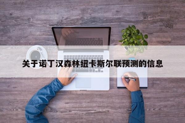 关于诺丁汉森林纽卡斯尔联预测的信息